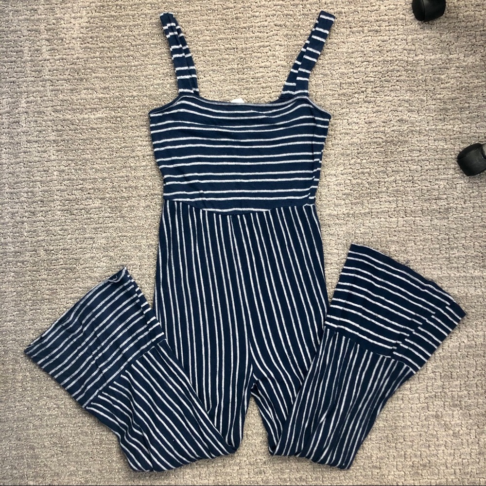 Striped Jumpsuit